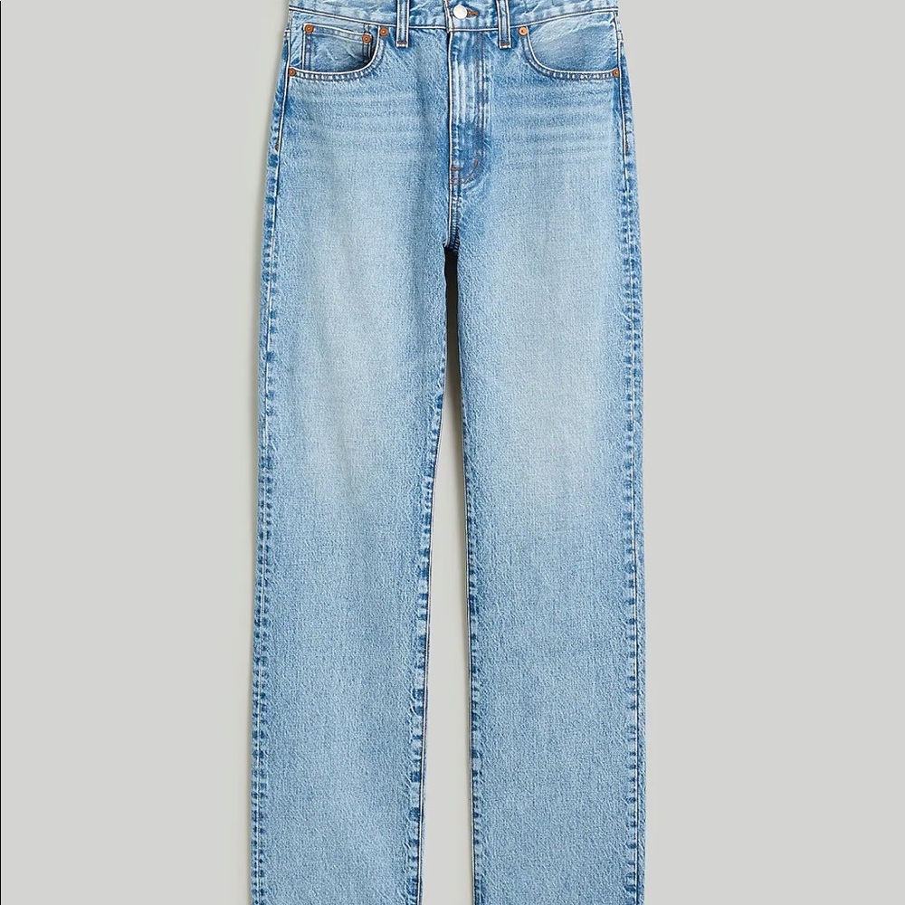 Madewell 90s Straight Jean in Mercer Wash